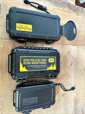OtterBox Cigar Caddy drybox Travel Series Black Cigar Cases Set